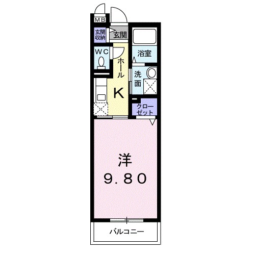 ラフィーネＦ 間取り図