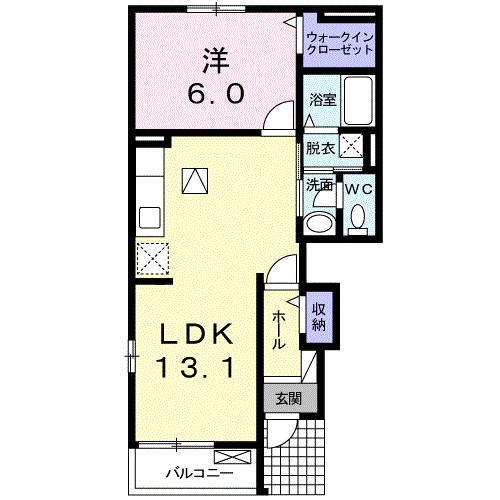 フレーシュ　コリーヌ 間取り図