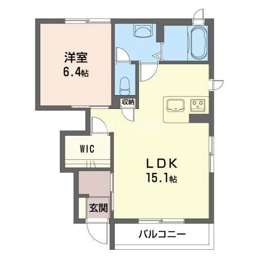 シティハウス大東 間取り図