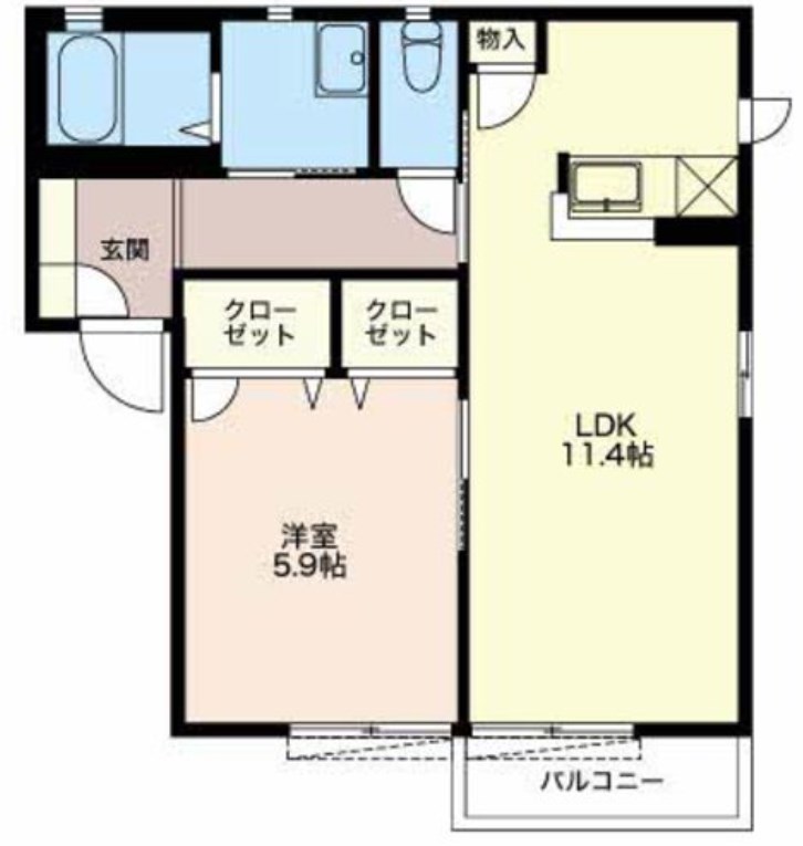 マナティー 間取り図