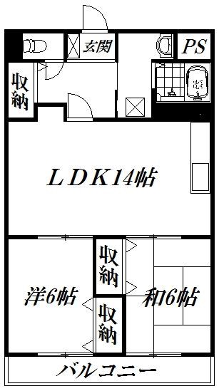 プレジール・メゾン 間取り図