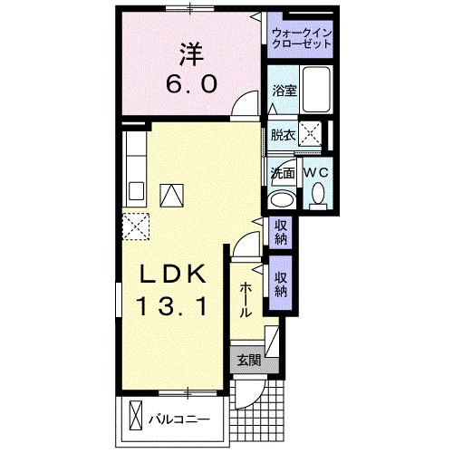 レジデンス　サンフラワー 間取り図