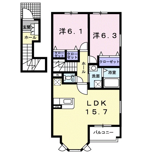 ＳＧアネックスⅠ 間取り図