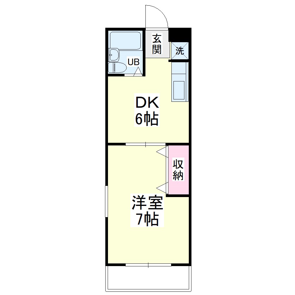 サンシャルム佐藤町 間取り図
