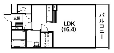 サンライズ布橋 間取り図