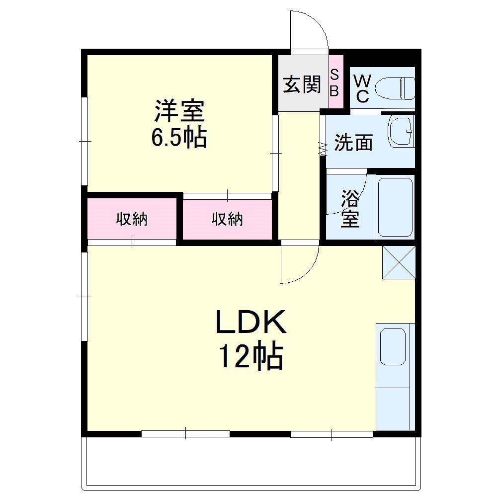 コーポカレリア 間取り図