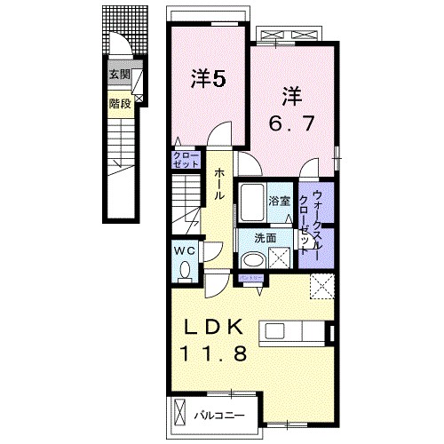 グランデ 間取り図