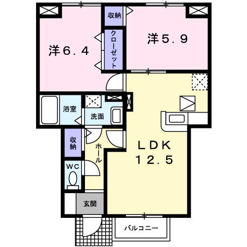 セイコーⅢ 間取り図