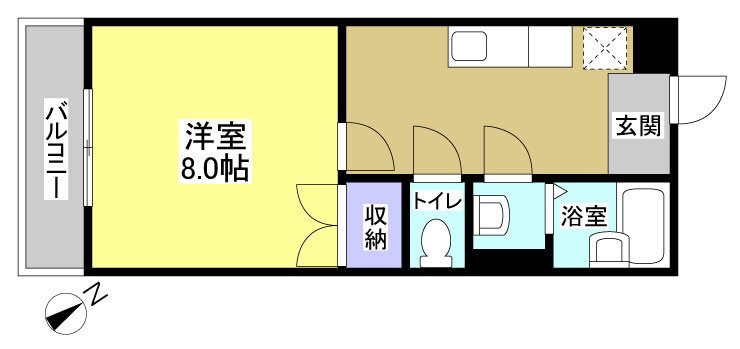 東海ホーム鴨江 間取り図