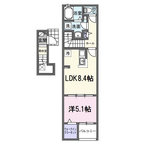 ブライトガーデン旭　Ⅱ 間取り図