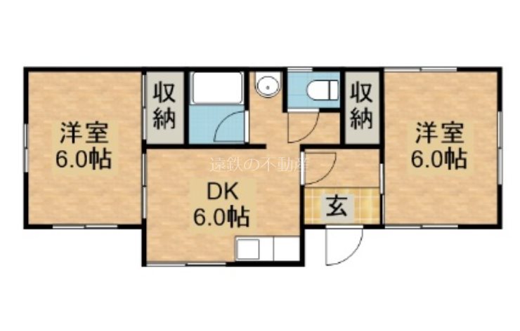 ツインハウス 間取り図
