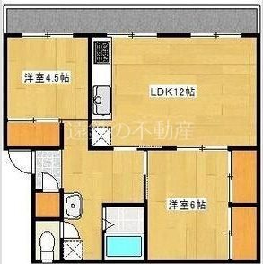 コーポラス三輪Ⅰ 間取り図