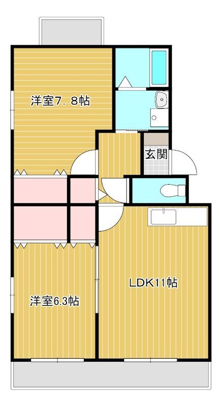 Moka・DX 間取り図