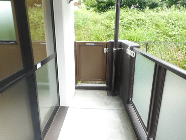 マンション　アルティア ベランダ