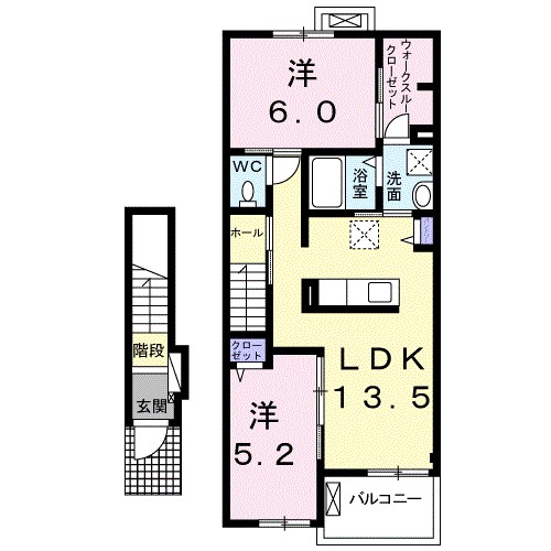 エルドラード葵Ⅰ 間取り図