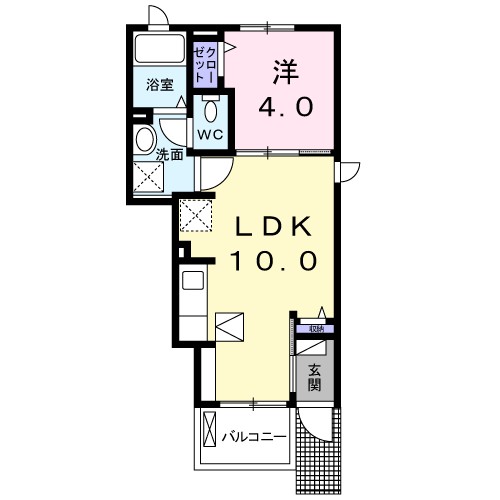 クルカ見付 間取り図