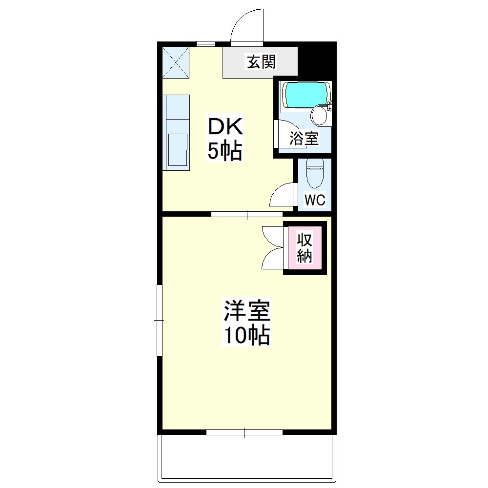 サンライズM 間取り図
