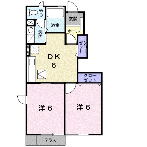 ヴェルデ 間取り図