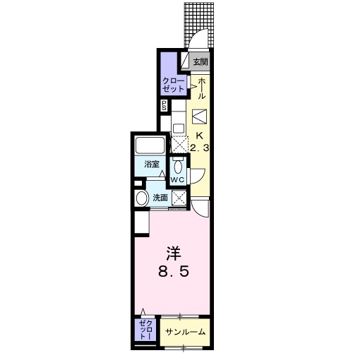 クローバー 間取り図