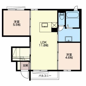 スクーデリア 間取り図