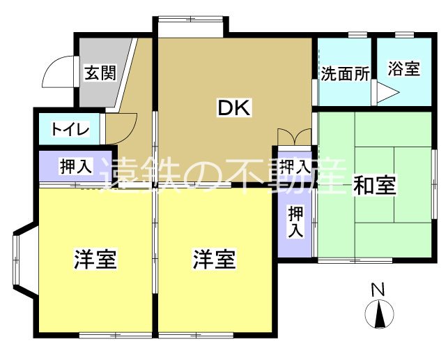 プレーリー 間取り図