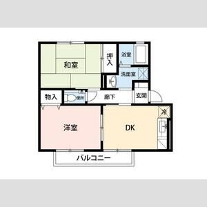ロイヤルガーデンD 間取り図