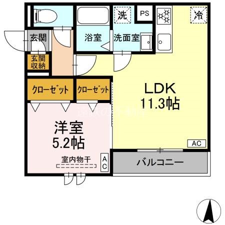 D-Hills上西郷 間取り図