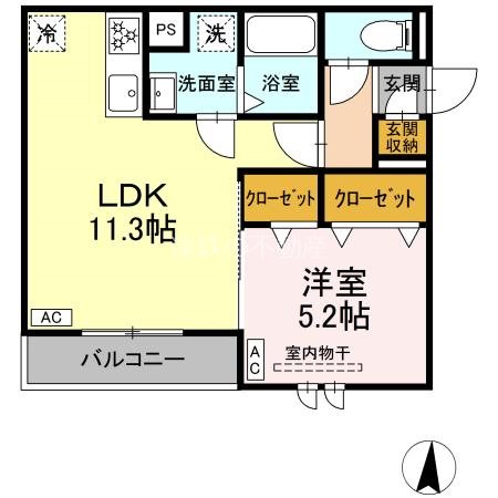 D-Hills上西郷 間取り図