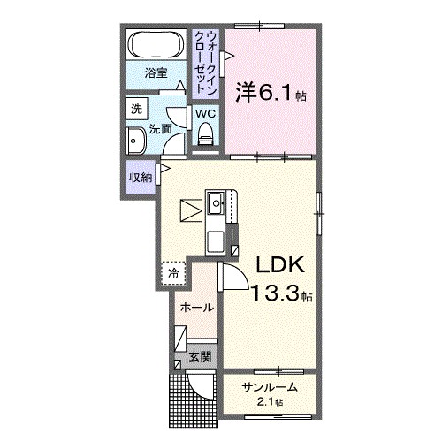 アウレリッソＡ 間取り図