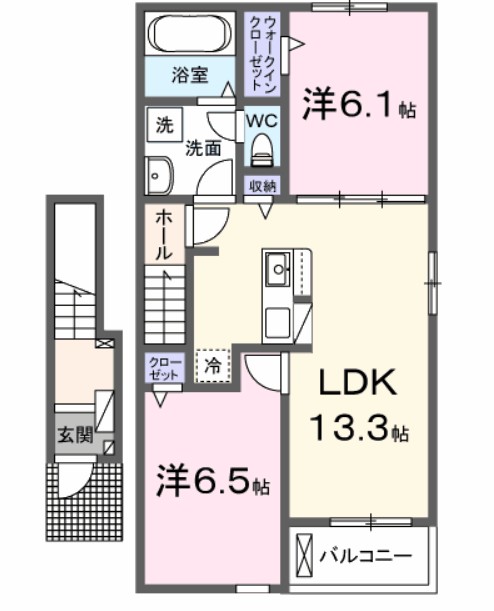 アウレリッソＡ 間取り図