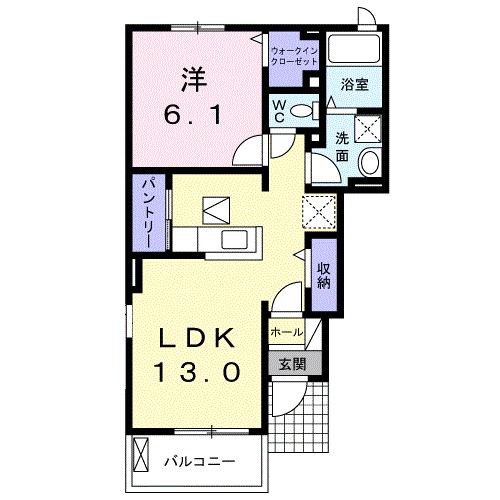 ニューサンリット　Ⅰ 間取り図