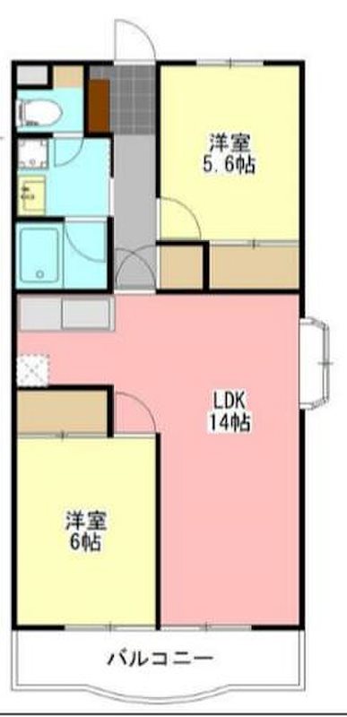 カーササンユウ 間取り図