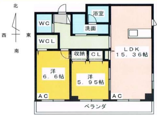 レガーロ掛川 間取り図