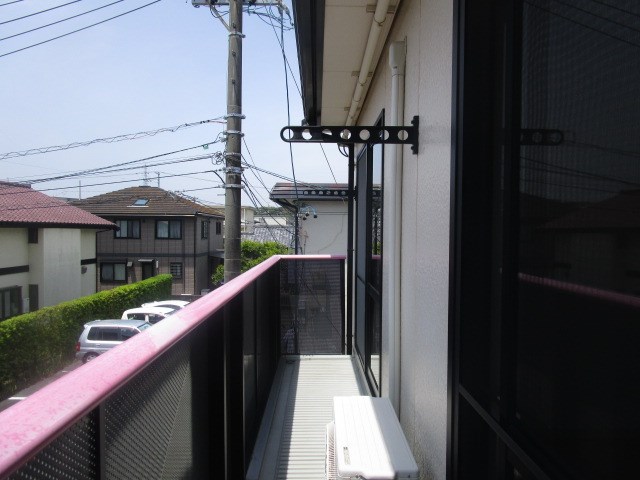 萩コーポＡ ベランダ