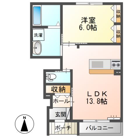 ベルキーコート 間取り図