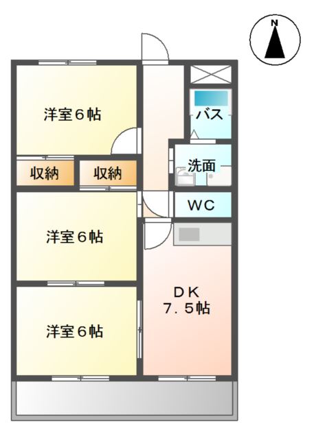 マンションレイゴ 間取り図