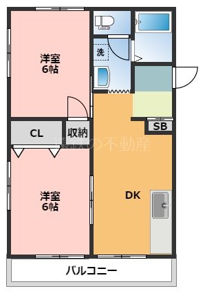 サンハイツⅠ 間取り図