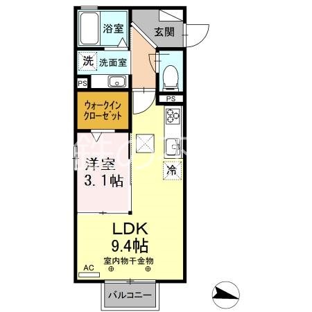 メイプルＤ  間取り図
