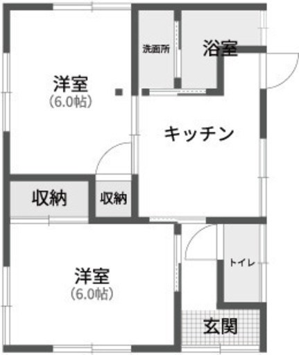 初生町1407-5戸建 間取り図
