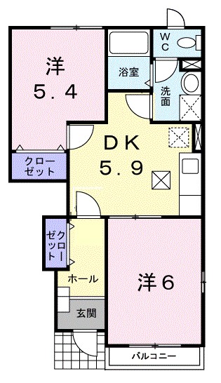 ピーノ 間取り図