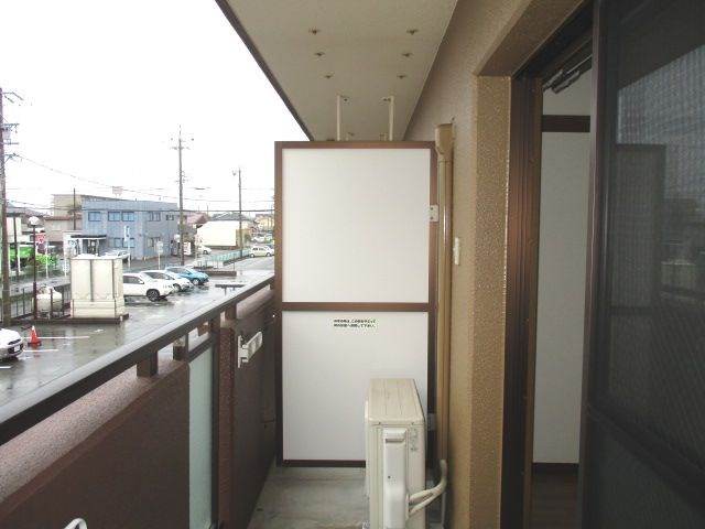 カサジュールⅡ ベランダ
