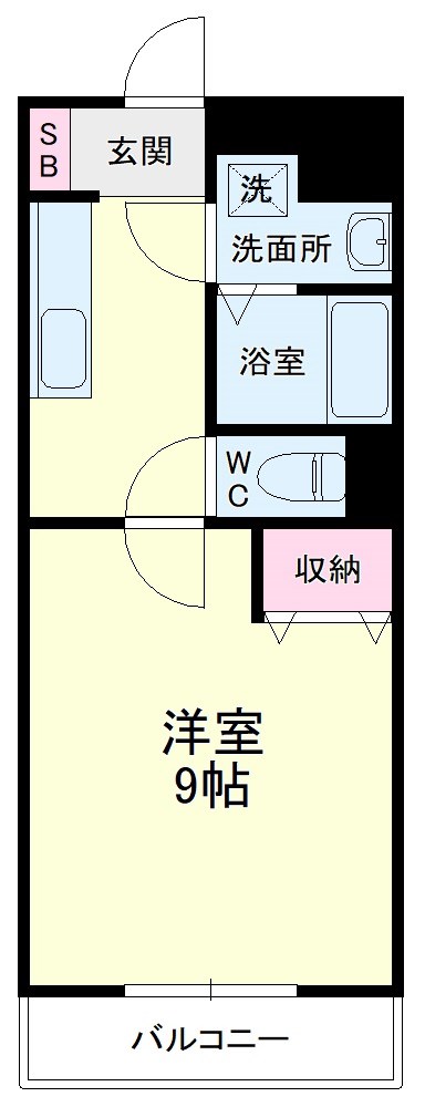 シャルミー 間取り図