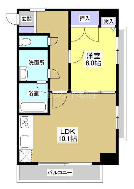 アズビオス元城 間取り
