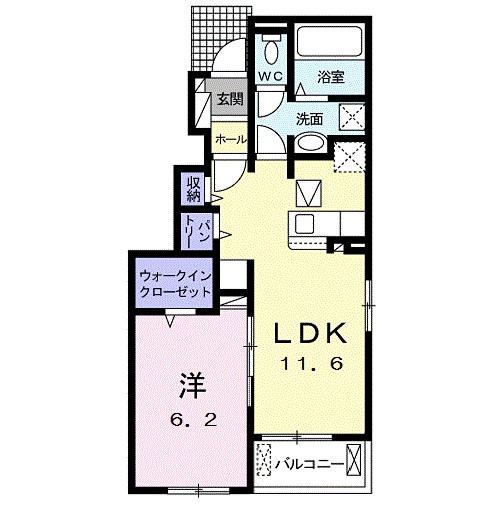 フェリシテ 間取り図