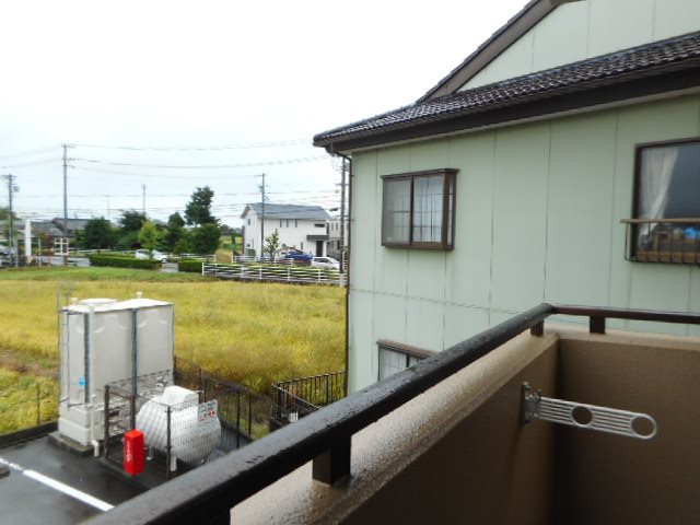 万葉ガーデン ベランダ