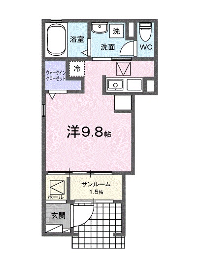 ソレアーデ 間取り図