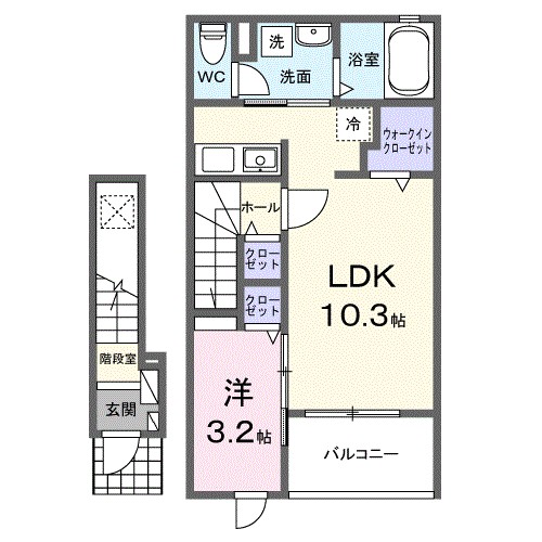 ソレアーデ 間取り図