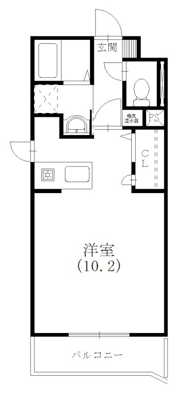 ウインディ・レイ 301号室 間取り