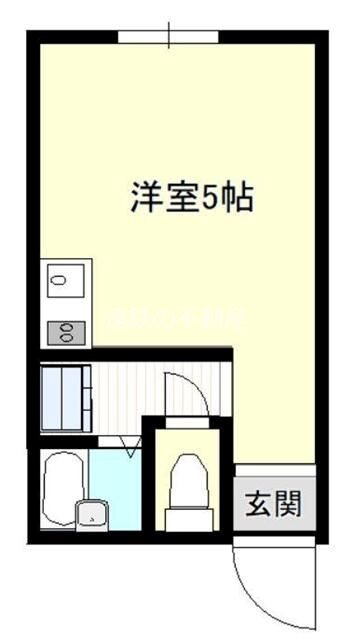 ＪＵＬＹ相生(ジュライアイオイ) 203号室 間取り