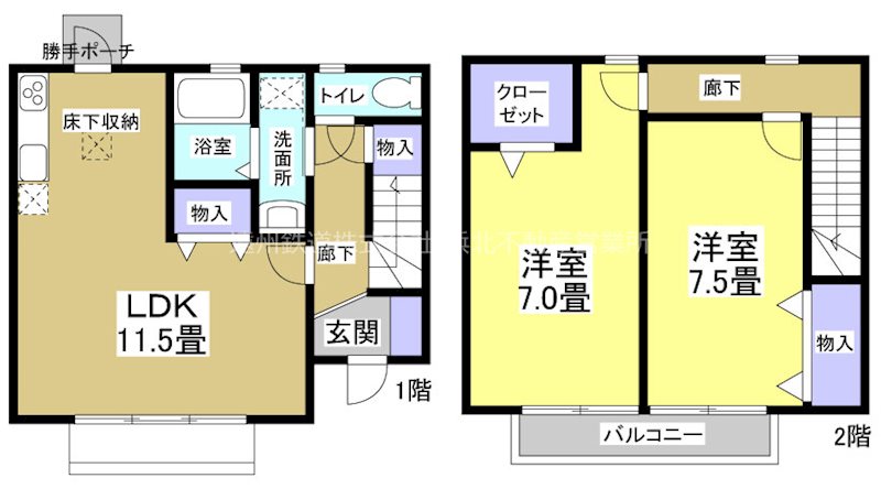 セ・ラポーゼ 102号室 間取り